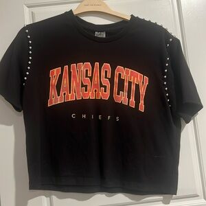 Game day culture croped tee